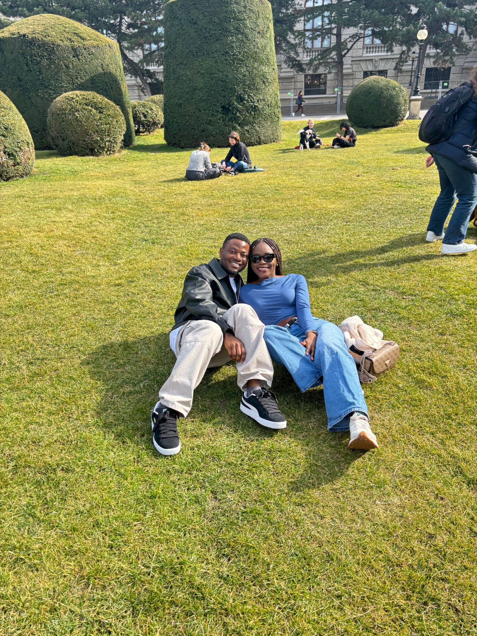 Uchechukwu and Similoluwa spending time together